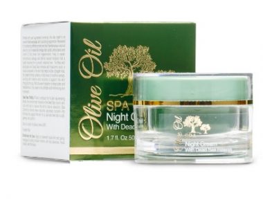Dead Sea Olive Oil Night Cream - Dead Sea Spa Cosmetics