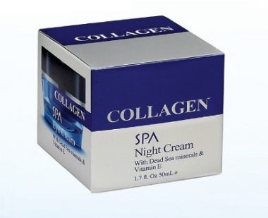 Dead Sea Collagen Night Cream - Dead Sea Spa Cosmetics